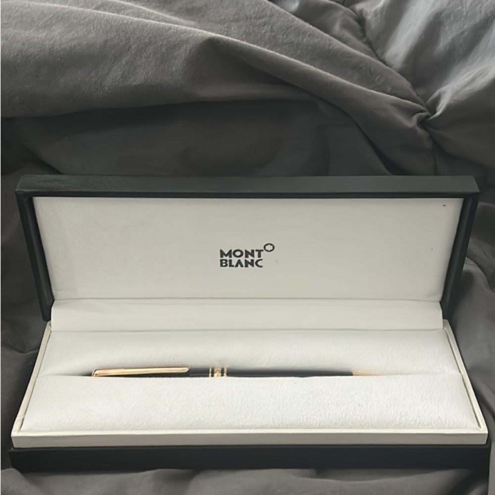 New Mont Blanc Pen.